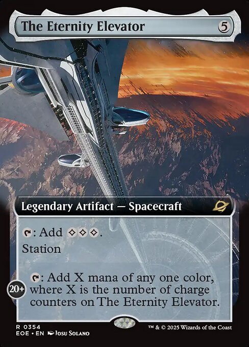 The Eternity Elevator (354) - EXTENDED ART - FULL ART - Edge of Eternities - Game On