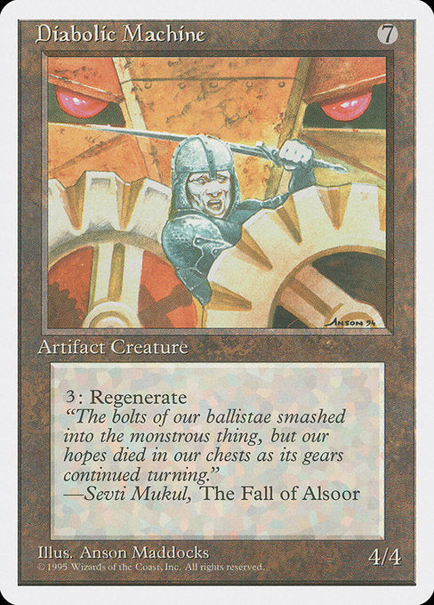 Diabolic Machine (314) - Fourth Edition - Game On