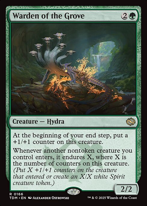 Warden of the Grove (166) (Foil) - Tarkir: Dragonstorm - Game On