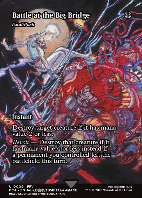 Fatal Push (9) - BORDERLESS - FULL ART - Final Fantasy: Through the Ages - Game On