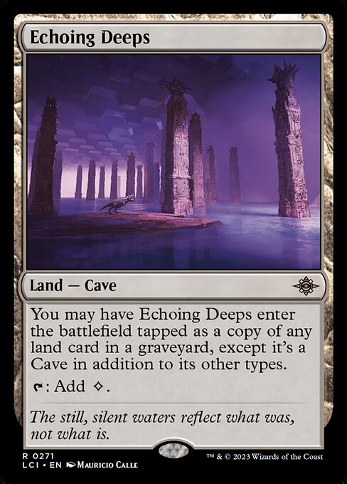 Echoing Deeps (271) (Foil) - The Lost Caverns of Ixalan - Game On