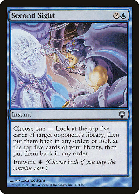 Second Sight (33) - Darksteel - Game On