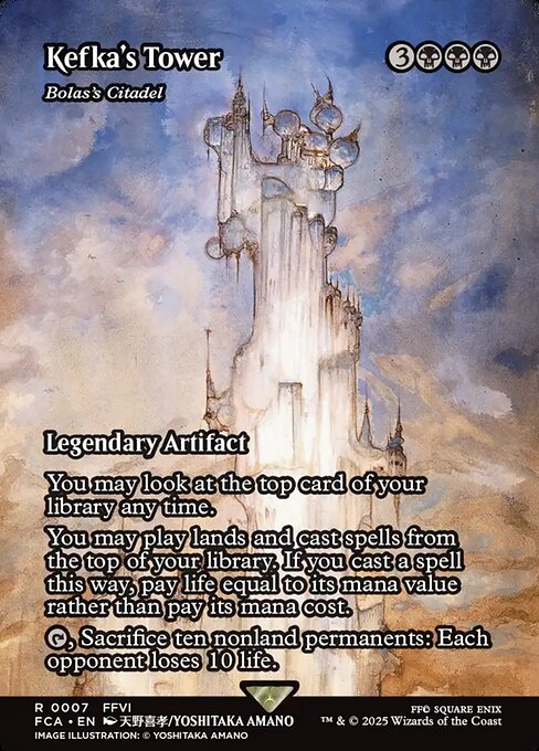 Bolas's Citadel (7) - BORDERLESS - FULL ART - Final Fantasy: Through the Ages - Game On