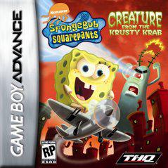 SpongeBob SquarePants Creature from Krusty Krab - GameBoy Advance (Loose (Game Only)) - Game On
