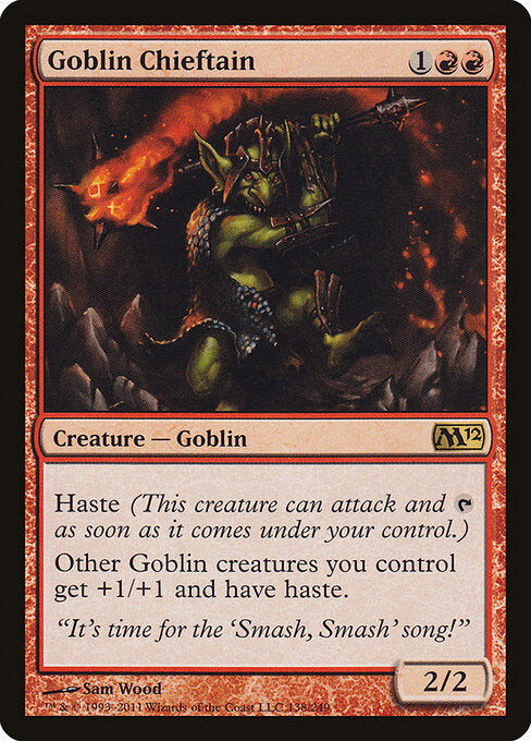 Goblin Chieftain (138) - Magic 2012 - Game On