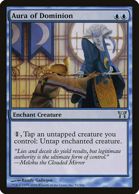 Aura of Dominion (51) - Champions of Kamigawa - Game On