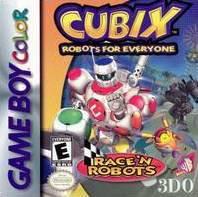 Cubix Robots for Everyone Race N Robots - GameBoy Color (Loose (Game Only)) - Game On