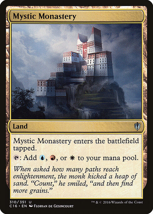 Mystic Monastery (310) - Commander 2016 - Game On