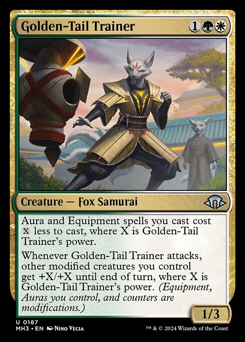 Golden-Tail Trainer (187) - Modern Horizons 3 - Game On