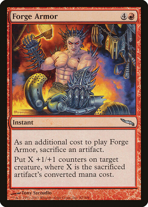 Forge Armor (92) - Mirrodin - Game On