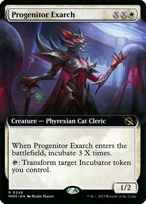 Progenitor Exarch (348) - EXTENDED ART - March of the Machine - Game On