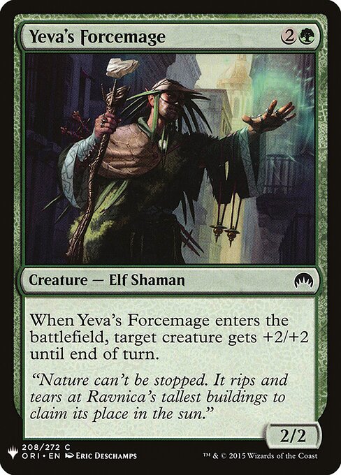 Yeva's Forcemage (ORI-208) - The List - Game On
