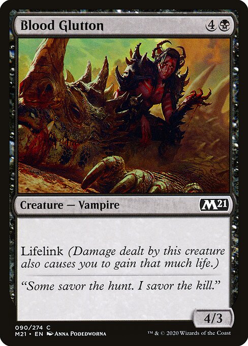 Blood Glutton (90) - Core Set 2021 - Game On