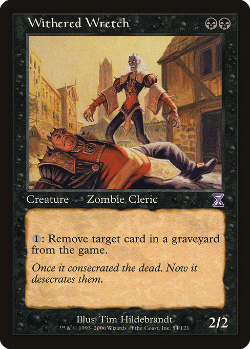 Withered Wretch (54) (Foil) - Time Spiral Timeshifted - Game On