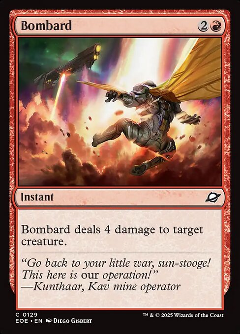 Bombard (129) (Foil) - Edge of Eternities - Game On
