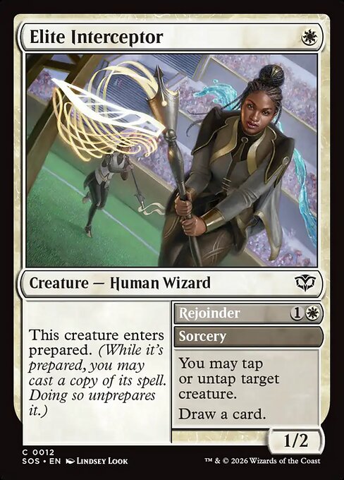 Elite Interceptor // Rejoinder (12) (Foil) - Secrets of Strixhaven - Game On