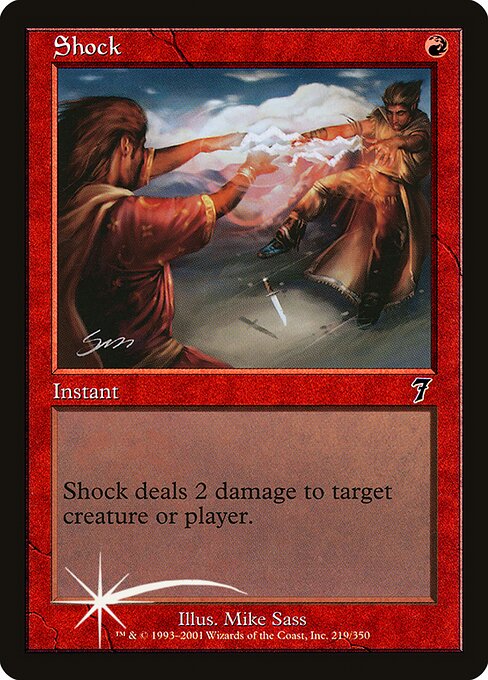 Shock (219★) - Seventh Edition - Game On