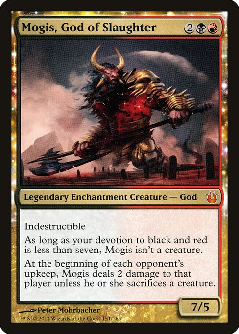 Mogis, God of Slaughter (151) (Foil) - Born of the Gods - Game On