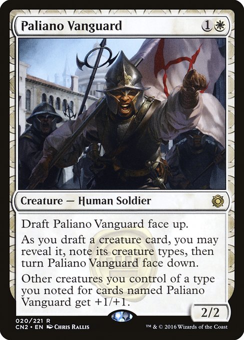 Paliano Vanguard (20) (Foil) - Conspiracy: Take the Crown - Game On