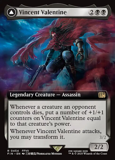 Vincent Valentine // Galian Beast (454) - EXTENDED ART (Foil) - Final Fantasy - Game On