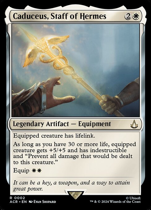 Caduceus, Staff of Hermes (2) (Foil) - Assassin's Creed - Game On