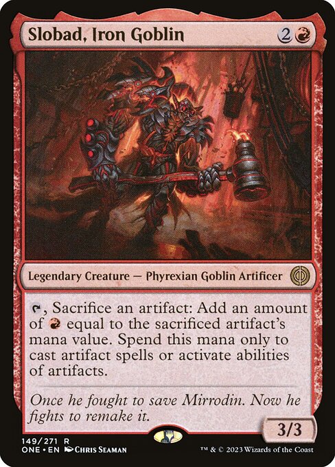 Slobad, Iron Goblin (149) (Foil) - Phyrexia: All Will Be One - Game On