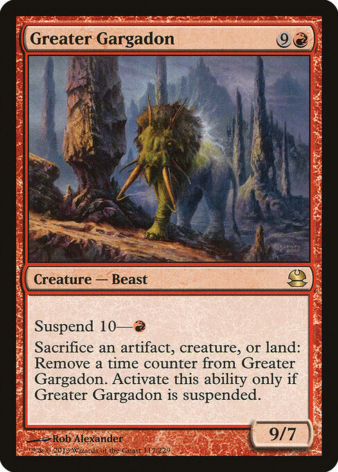 Greater Gargadon (117) - Modern Masters - Game On