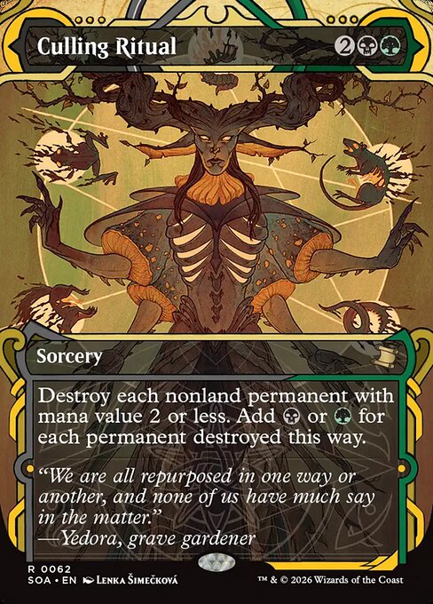 Culling Ritual (62) - BORDERLESS - Secrets of Strixhaven Mystical Archive - Game On