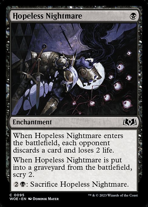 Hopeless Nightmare (95) (Foil) - Wilds of Eldraine - Game On