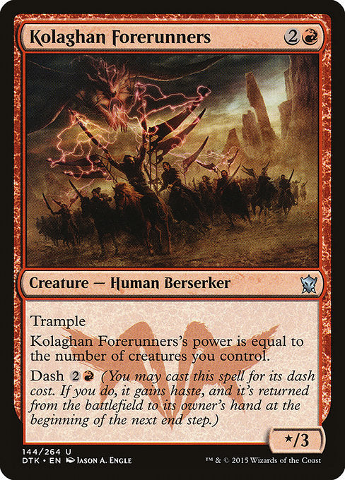 Kolaghan Forerunners (144) (Foil) - Dragons of Tarkir - Game On