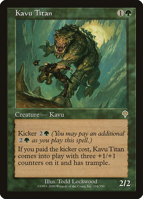 Kavu Titan (194) - Invasion - Game On