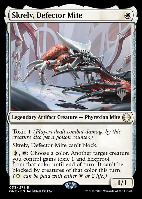 Skrelv, Defector Mite (33p) - Phyrexia: All Will Be One Promos - Game On
