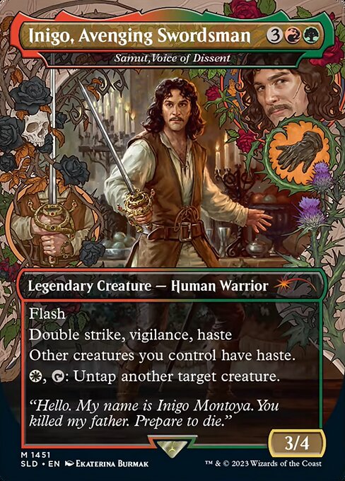 Samut, Voice of Dissent (1451) - BORDERLESS - FULL ART - Secret Lair Drop - Game On