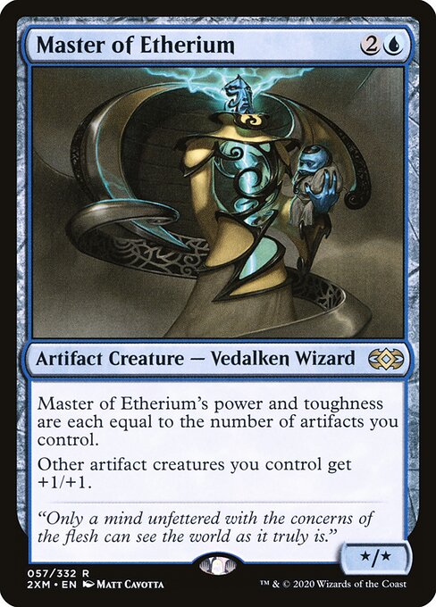 Master of Etherium (57) (Foil) - Double Masters - Game On