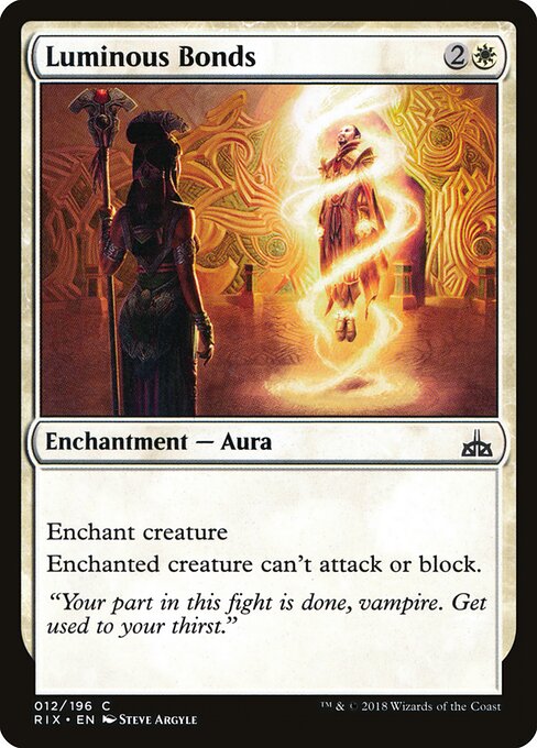 Luminous Bonds (12) - Rivals of Ixalan - Game On