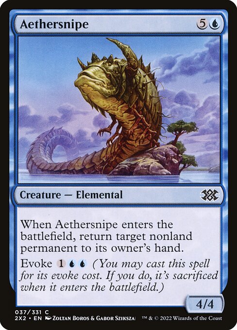 Aethersnipe (37) - Double Masters 2022 - Game On