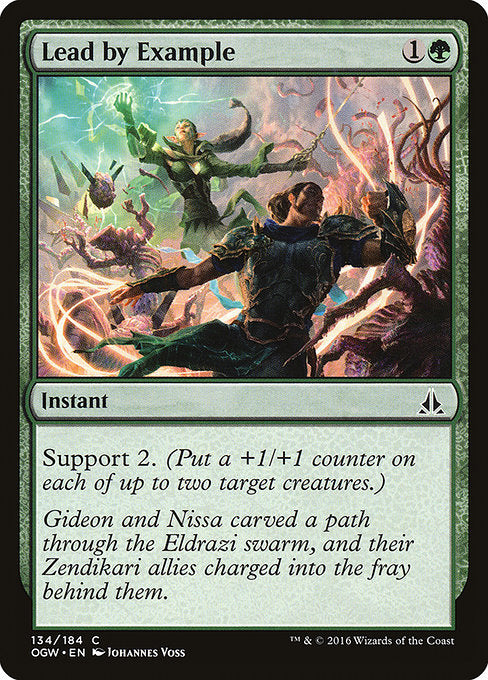 Lead by Example (134) (Foil) - Oath of the Gatewatch - Game On