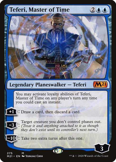 Teferi, Master of Time (275) - Core Set 2021 - Game On
