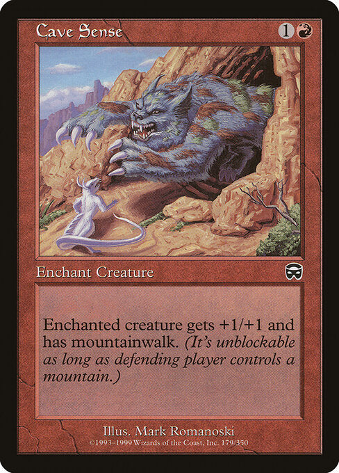 Cave Sense (179) (Foil) - Mercadian Masques - Game On
