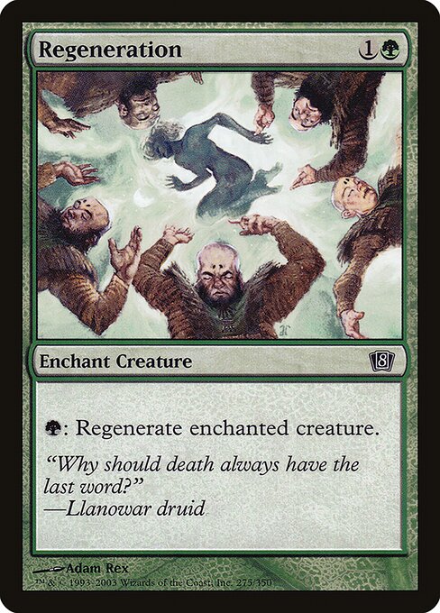 Regeneration (275★) - Eighth Edition - Game On