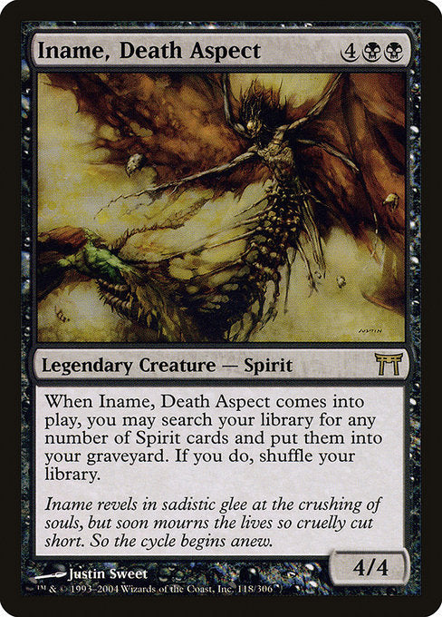 Iname, Death Aspect (118) (Foil) - Champions of Kamigawa - Game On