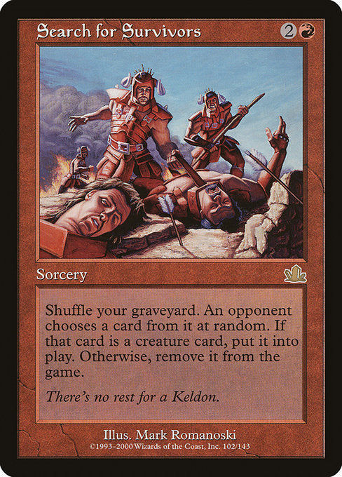Search for Survivors (102) (Foil) - Prophecy - Game On