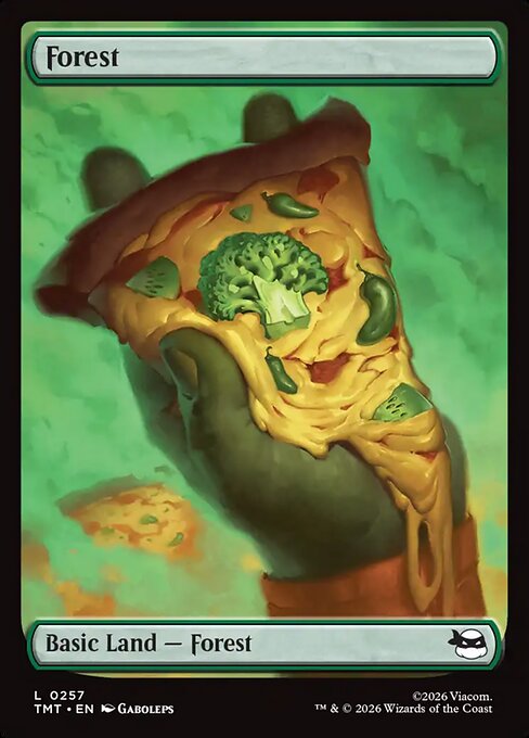 Forest (257) - FULL ART - Teenage Mutant Ninja Turtles - Game On