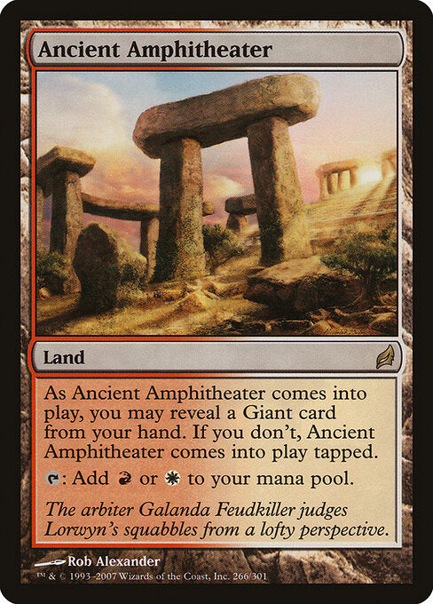 Ancient Amphitheater (266) - Lorwyn - Game On