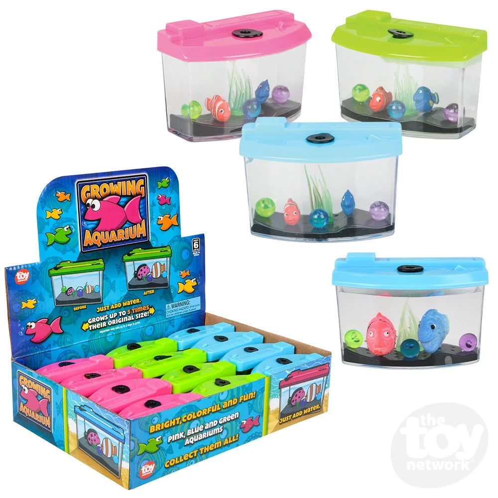 3" Colorful Growing Aquarium - Game On