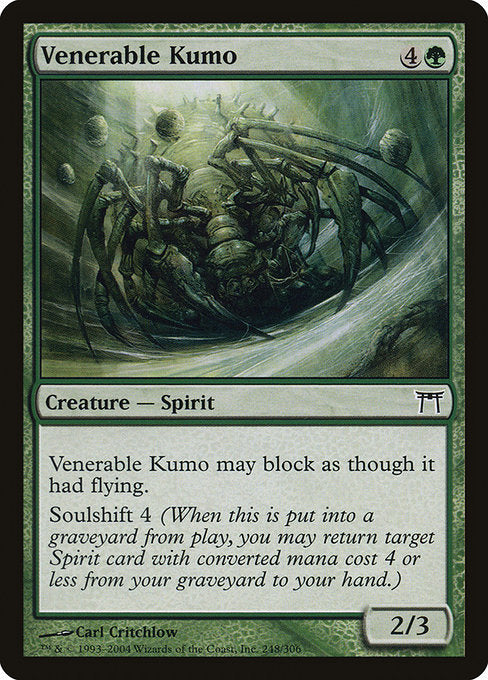 Venerable Kumo (248) (Foil) - Champions of Kamigawa - Game On