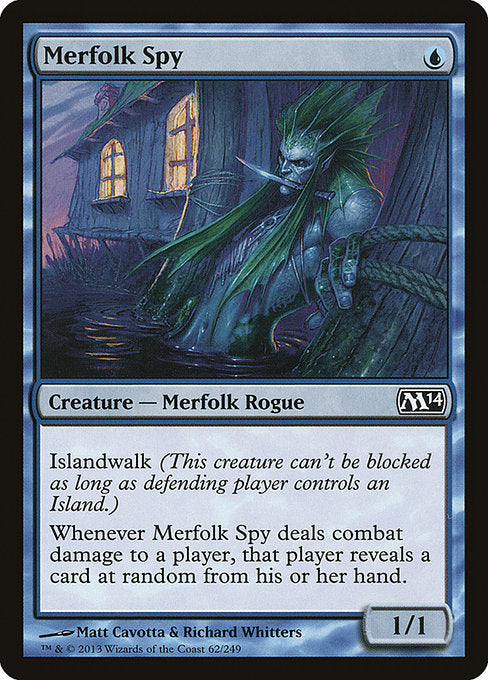Merfolk Spy (62) - Magic 2014 - Game On