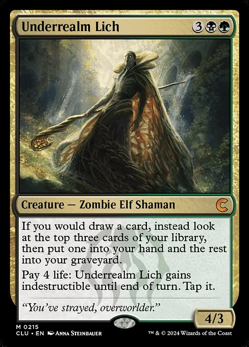 Underrealm Lich (215) - Ravnica: Clue Edition - Game On