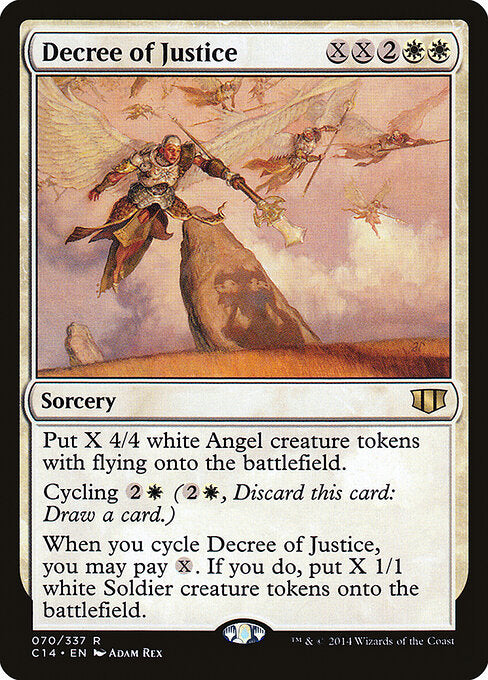 Decree of Justice (70) - Commander 2014 - Game On
