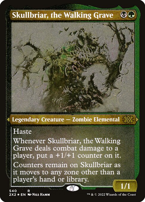 Skullbriar, the Walking Grave (540) (Etched) - Double Masters 2022 - Game On